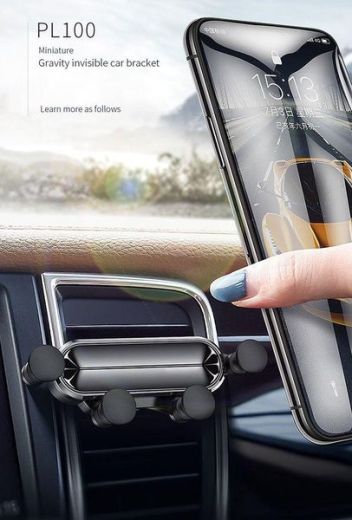 Автотримач WIWU PL100 Gravity Car Bracket Black