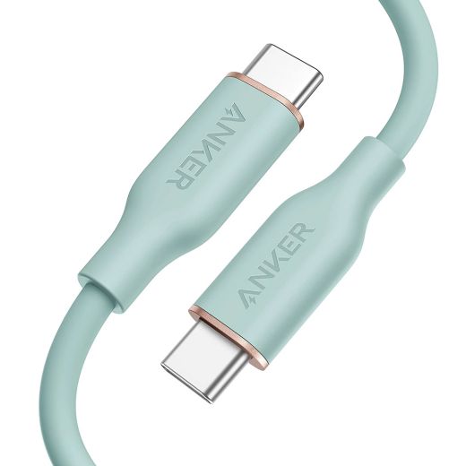 Кабель Anker 643 USB-C to USB-C Cable 0.9m Green (A8552061)