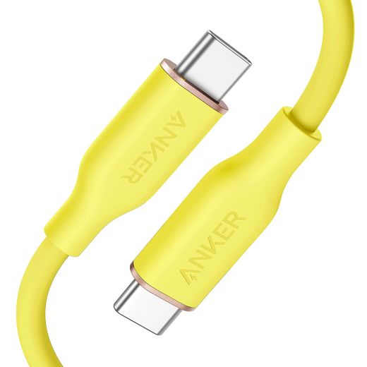 Кабель Anker 643 USB-C to USB-C Cable 0.9m Yellow (A8552071)