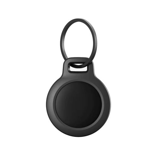 Чехол-брелок Nomad Rugged Keychain Black для AirTag