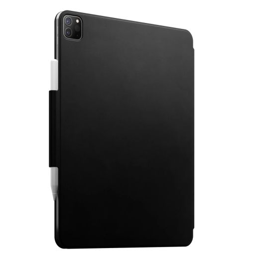 Кожаный чехол-книжка Nomad Leather Folio Plus Black для iPad Pro 12.9" M1 | M2 Chip (2021 | 2022)