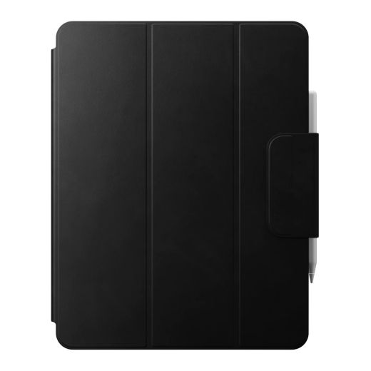 Кожаный чехол-книжка Nomad Leather Folio Plus Black для iPad Pro 12.9" M1 | M2 Chip (2021 | 2022)