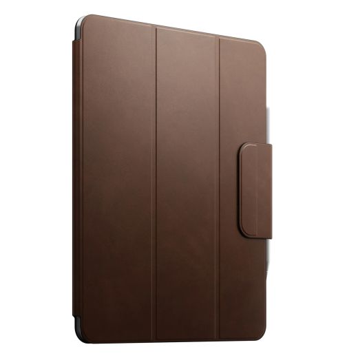 Шкіряний чохол-книжка Nomad Leather Folio Plus Brown для iPad Pro 12.9" M1 | M2 Chip (2021 | 2022)