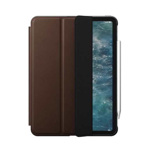 Кожаный чехол-книжка Nomad Leather Folio Plus Rustic Brown для iPad Pro 11" (2020 | 2018)