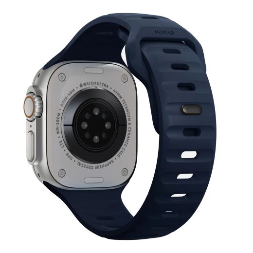 Силиконовый ремешок Nomad Sport Band Atlantic Blue для Apple Watch 49мм | 45мм | 44мм (Limited Edition)