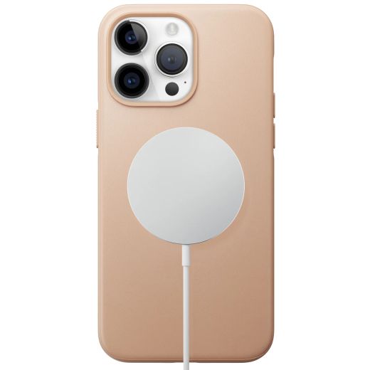 Кожаный чехол Nomad Modern Leather Case Natural для iPhone 14 Pro