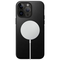 Кожаный чехол Nomad Modern Leather Case Black для iPhone 14 Pro
