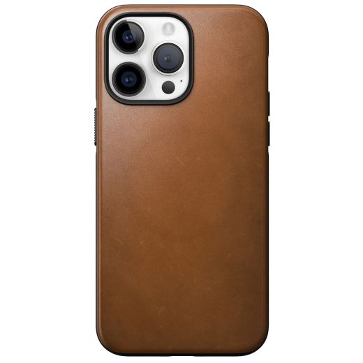 Шкіряний чохол Nomad Modern Leather Case English Tan для iPhone 14 Pro