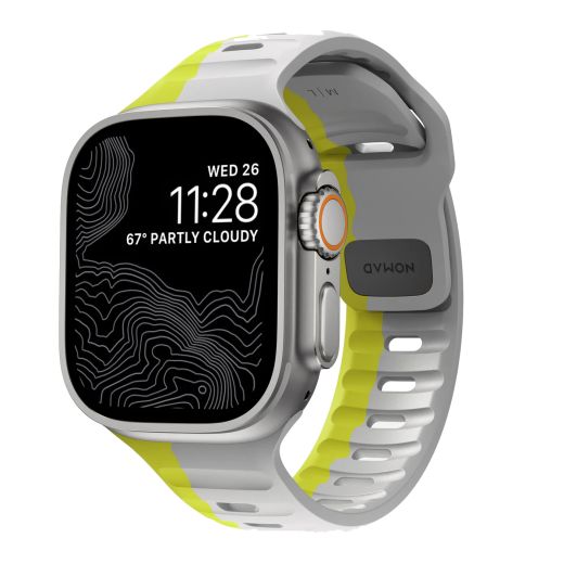 Силіконовий ремінець Nomad Sport Band Volta Strike для Apple Watch 49мм | 45мм | 44мм (Limited Edition)