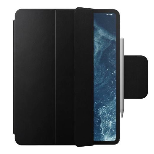 Кожаный чехол-книжка Nomad Leather Folio Black (NM013053858) для iPad Pro 13" (2024)