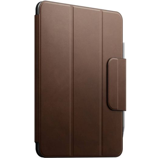 Кожаный чехол-книжка Nomad Leather Folio Brown (NM013305858) для iPad Pro 11" (2024)