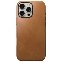Кожаный чехол Nomad Traditional Leather Case English Tan для iPhone 16 Pro Max (NM01387985)