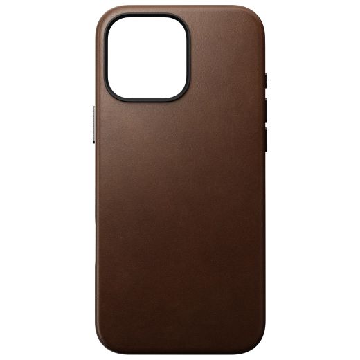 Кожаный чехол Nomad Traditional Leather Case Brown для iPhone 16 Pro Max (NM01389385)