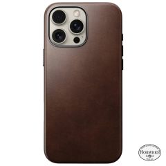 Кожаный чехол Nomad Traditional Horween Leather Case Rustic Brown для iPhone 16 Pro