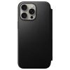 Шкіряний чохол-книжка Nomad Modern Leather Folio Black для iPhone 15 Pro