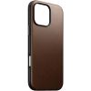 Шкіряний чохол Nomad Modern Leather Case Brown для iPhone 16 Pro (NM01696285)