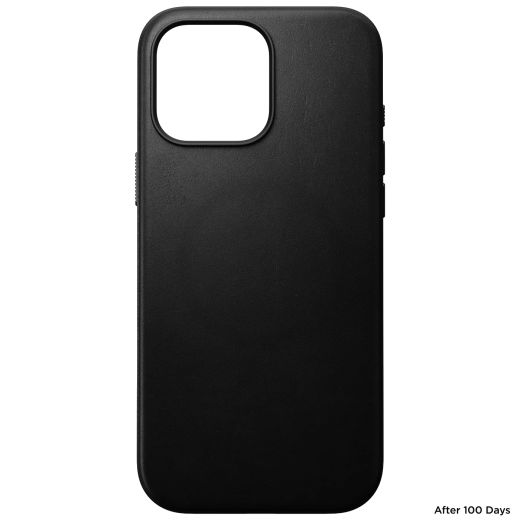 Кожаный чехол Nomad Modern Leather Case Black для iPhone 16 Pro Max (NM01693185)