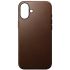 Шкіряний чохол Nomad Modern Leather Case Brown для iPhone 16 (NM01850885)