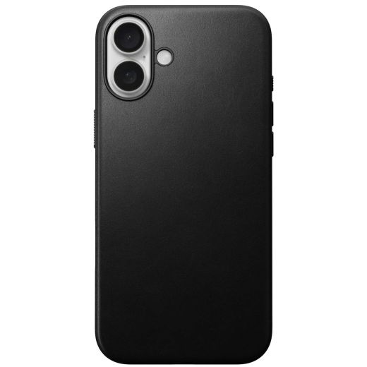 Кожаный чехол Nomad Modern Leather Case Black для iPhone 16 Plus (NM01699385)