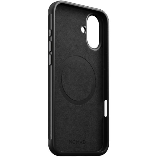 Шкіряний чохол Nomad Modern Leather Case Black для iPhone 16 (NM01851585)