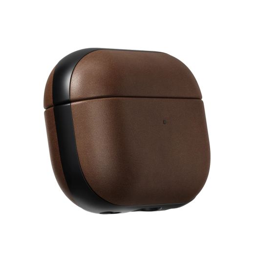 Шкіряний чохол Nomad Modern Leather Case Brown для Airpods Pro (2 покоління)