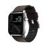 Шкіряний ремінець Nomad Active Band Pro Classic Brown Leather / Silver Hardware для Apple Watch 49мм | 45мм | 44мм