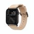 Кожаный ремешок Nomad Modern Slim Band Natural Leather / Black Hardware для Apple Watch 41mm | 40mm