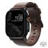 Шкіряний ремінець Nomad Modern Band Horween Leather Rustic Brown / Black Hardware для Apple Watch 49мм | 46мм | 45мм | 44мм