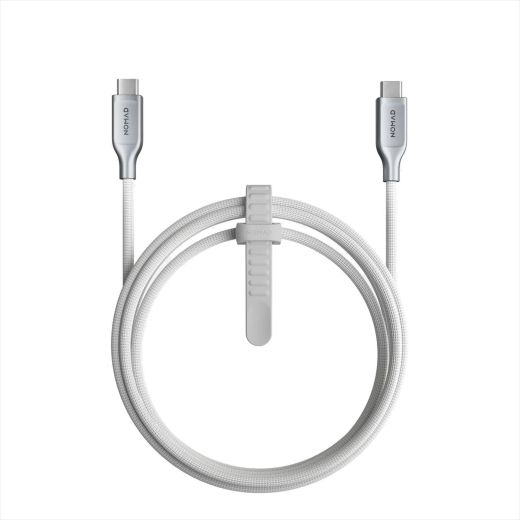 Кабель Nomad USB-C Kevlar Carbide Cable 240W 1.5м White (NM014674858)