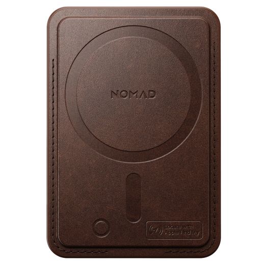 Магнитный кошелек Nomad Leather Mag Wallet Rustic Brown