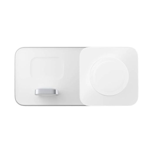 Бездротова зарядка Nomad Base One Max 3 в 1 Qi2 15W Silver (NM01563385)