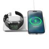 Бездротова зарядка Nomad Base One Max 3 в 1 Qi2 15W Silver (NM01563385)