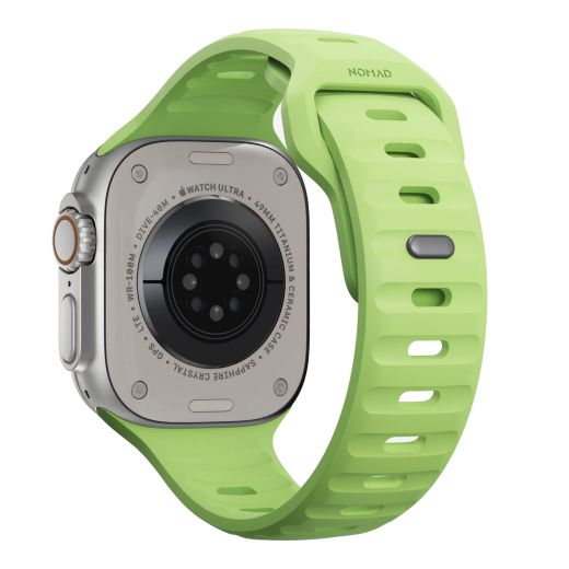 Силіконовий ремінець, що світиться в темряві Nomad Sport Band Glow 2.0 для Apple Watch 49мм | 46мм | 45мм | 44мм (Limited Edition)
