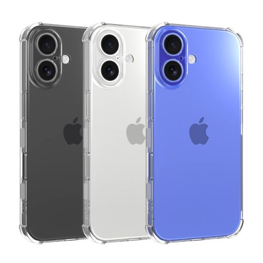 Прозорий чохол з бортиками CasePro WXD Case Transparent для iPhone 16