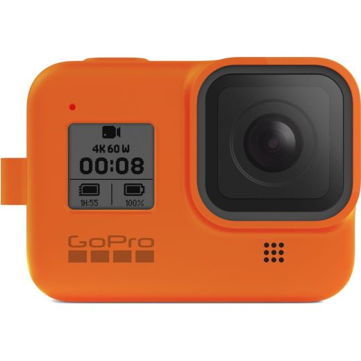 Силіконовий чохол GoPro Sleeve&Lanyard Orange для HERO8 (AJSST-004)
