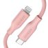 Кабель Anker 641 USB-C to Lightning Cable 0.9m Pink (A8662) Кабель Anker 641 USB-C to Lightning Cable 0.9m Pink (A8662)
