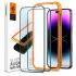 Захисне скло Spigen Glas tR Black (2 pack) для iPhone 14 Pro Max (AGL05204)