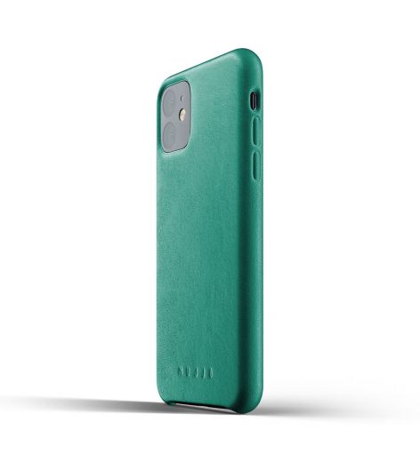 Чехол Mujjo Full Leather case Alpine Green (MUJJO-CL-005-GR) для iPhone 11