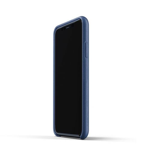 Чехол Mujjo Full Leather Monaco Blue (MUJJO-CL-005-BL) для iPhone 11