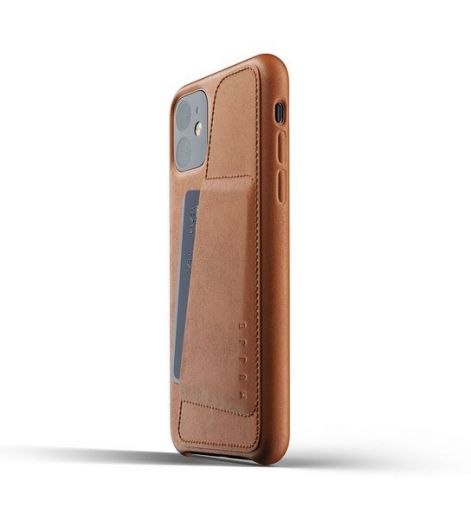 Чехол Mujjo Full Leather Wallet Tan (MUJJO-CL-006-TN) для iPhone 11