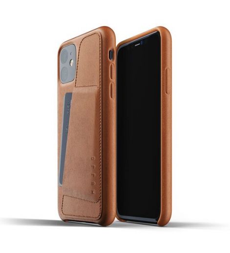 Чехол Mujjo Full Leather Wallet Tan (MUJJO-CL-006-TN) для iPhone 11