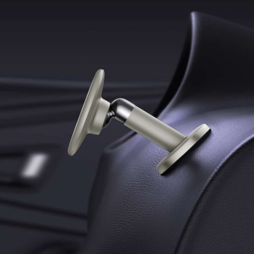 Автомобільний тримач Baseus C01 Magnetic Phone Holder (Stick-on Version) Creamy white (SUCC000002)