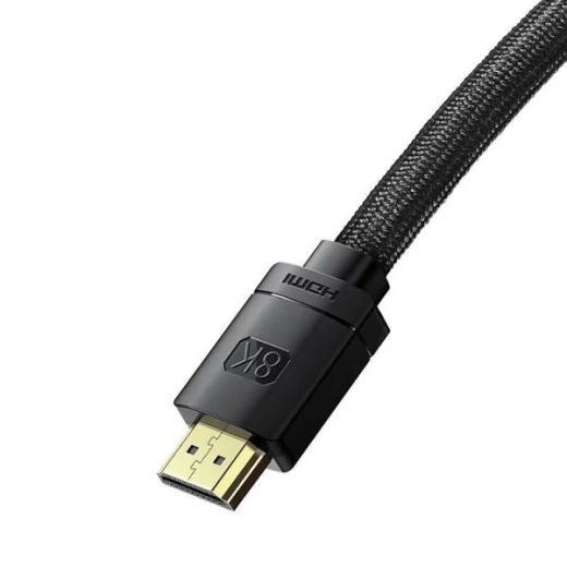 Кабель Baseus High Definition Series HDMI 8K to HDMI 8K Adapter Cable 2m Black (CAKGQ-K01)