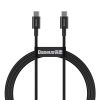 Кабель Baseus Superior Series Fast Charging Data Cable Type-C to Type-C 100W 1m Black (CATYS-B01)