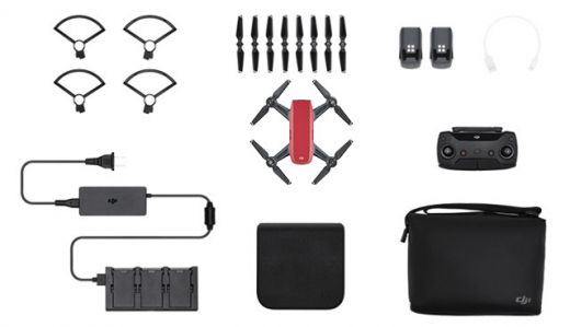 Квадрокоптер DJI Spark Fly More Combo Lava Red (CP.PT.000891)