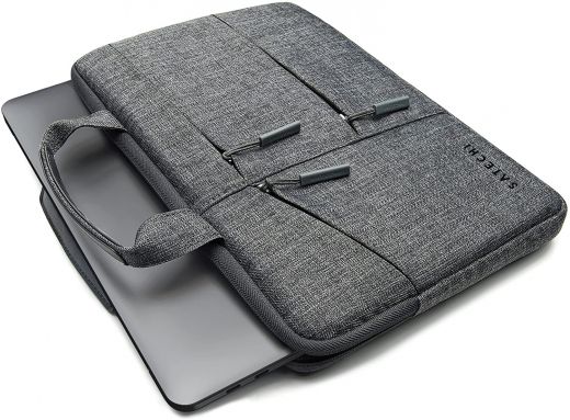 Сумка Satechi Water-Resistant Laptop Bag Carrying Case with Pockets для MacBook Pro 16" M1 | M2 | M3 | M4 (2021 | 2022 | 2023 | 2024) | Air 15" M4 | M3 | M2 (2025 | 2024 | 2023) (ST-LTB15)