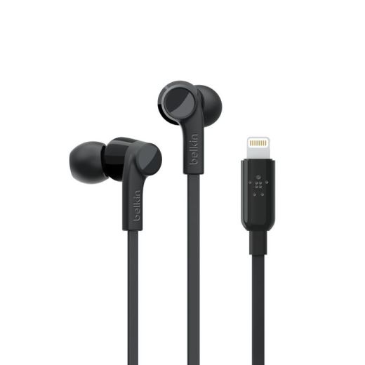 Наушники Belkin SoundForm with Lightning Connector Black (G3H0001btBLK)