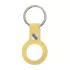 Силиконовый чехол CasePro Silicone Ring with Button Yellow для Apple AirTags