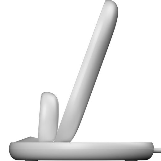 Бездротова зарядка Belkin 3-in-1 Wireless Pad/Stand/Apple Watch White (WIZ001VFWH)