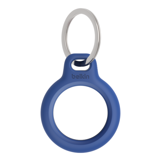 Чехол с кольцом Belkin Secure Holder with Key Ring Blue для Apple AirTag (F8W973btBLU)